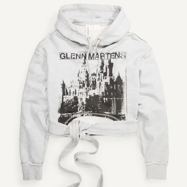 H&M 글렌마틴스 타이 디테일 후드