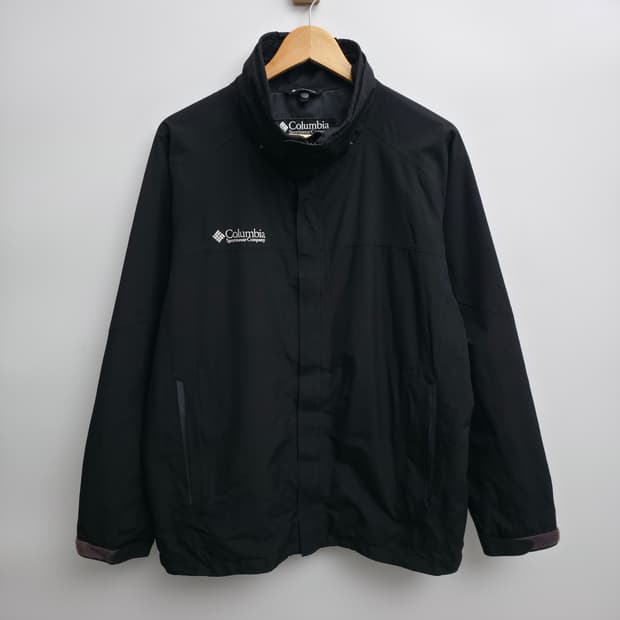 [L] 컬럼비아 고어텍스 블랙 바람막이