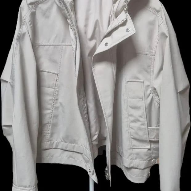 솔리드옴므 후드 쉘파카 베이지 50