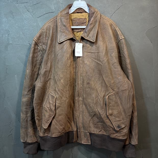 [XL] VINTAGE 빈티지 A-2 가죽 자켓