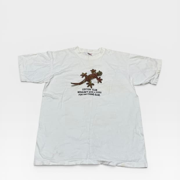 JP vtg - 도마뱀 티셔츠 (M 추천)