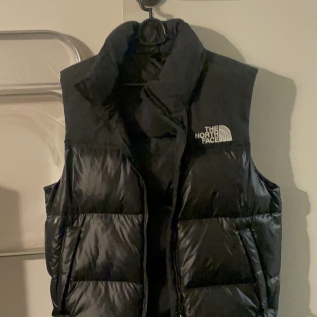 노스페이스 눕시 패딩조끼