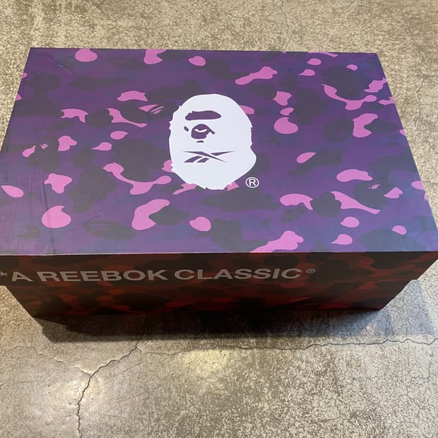 리복X베이프 인스타펌프 퓨리 OG 멀티카모 (새상품)