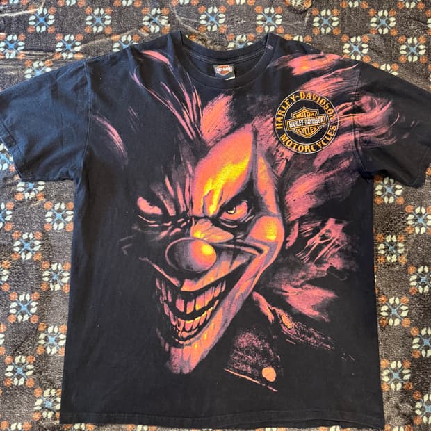 할리데이비슨 반팔티