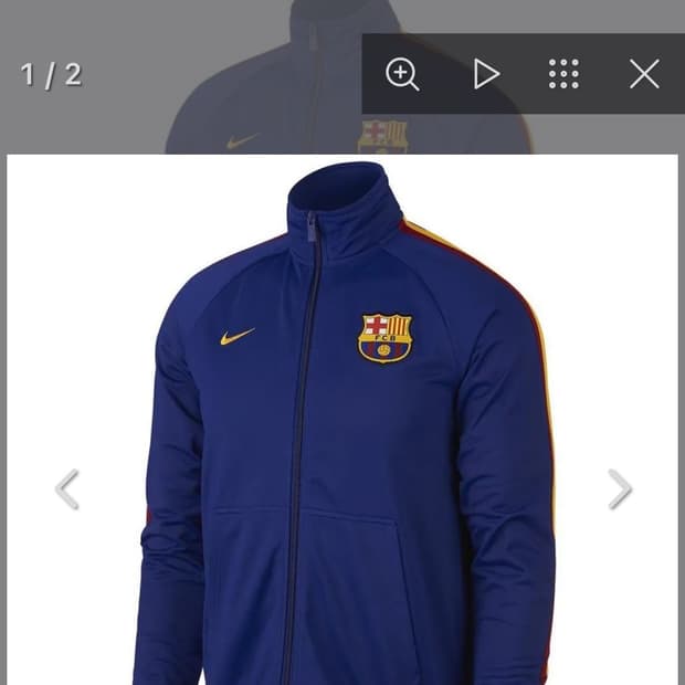 나이키 바르셀로나 져지 M사이즈