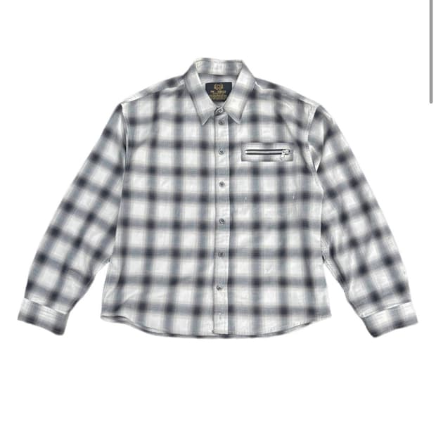 포그서비스 MILITARY JAPAN COTTON CHECK SHIRT