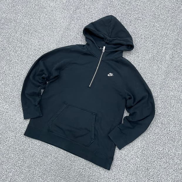 XL 나이키 반집업 스우시 후드티 0327M