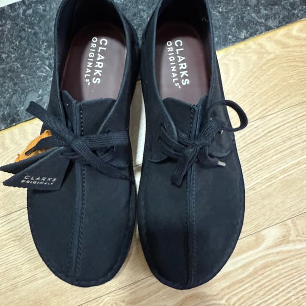 클락스 데저트 트랙 블랙 260사이즈