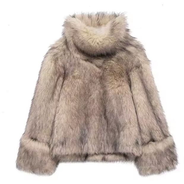 인조퍼 스웨터 (새상품)