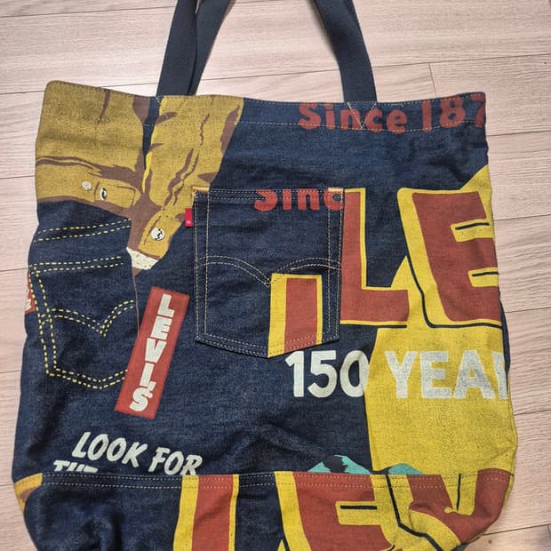 리바이스 150주년 기념 토트앤숄더백