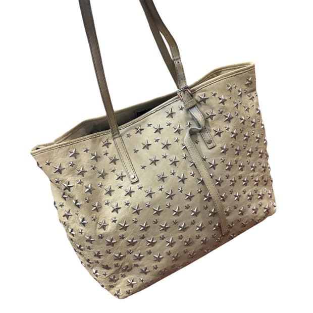 지미추 스터드 숄더백