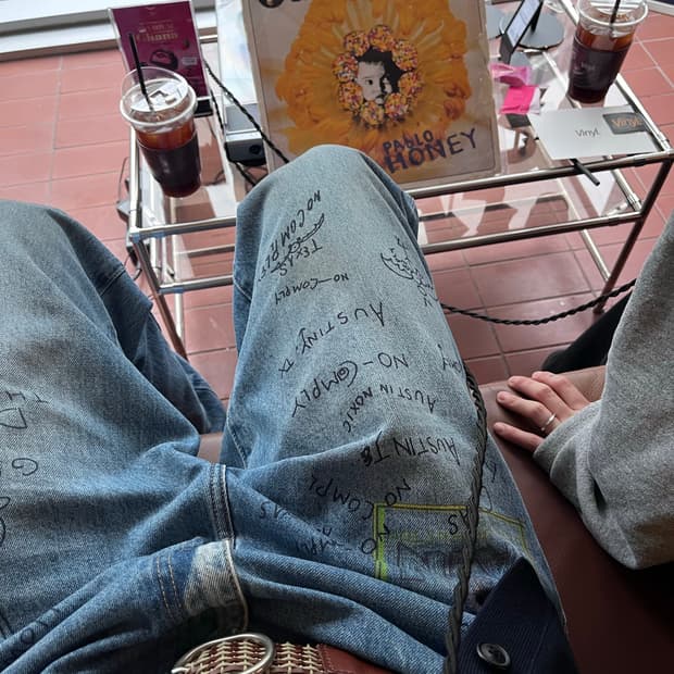 디네댓 다니엘 존스턴 데님팬츠