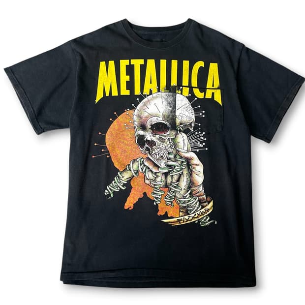 메탈리카 fixxxer 락티셔츠 M 78000