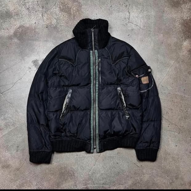 디젤 빈티지 패딩