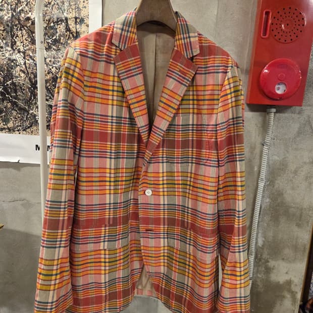 폴로랄프로렌 마드라스 자켓