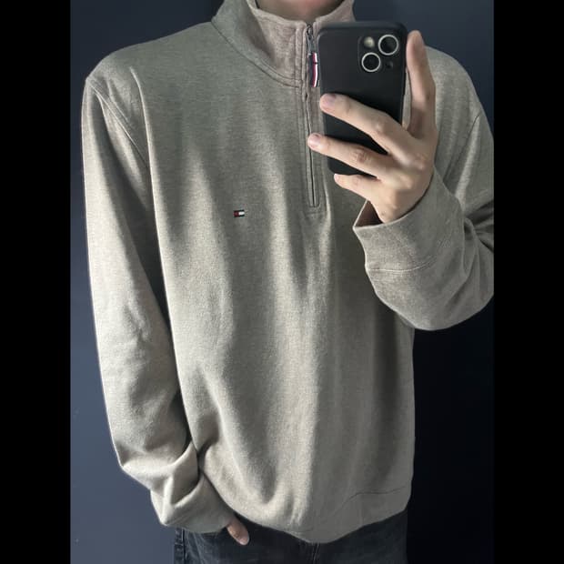 TOMMY HILFIGER 타미 반집업