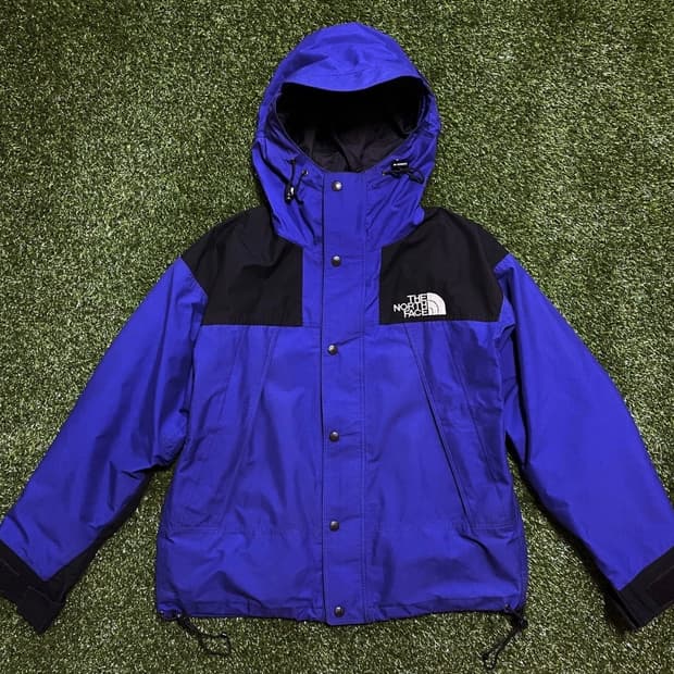 90s 노스페이스 고어텍스 퍼플 블루 마운틴 자켓