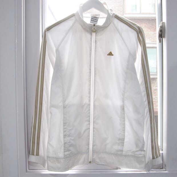 adidas white gold jersey 아디다스 흰골 져지트랙탑