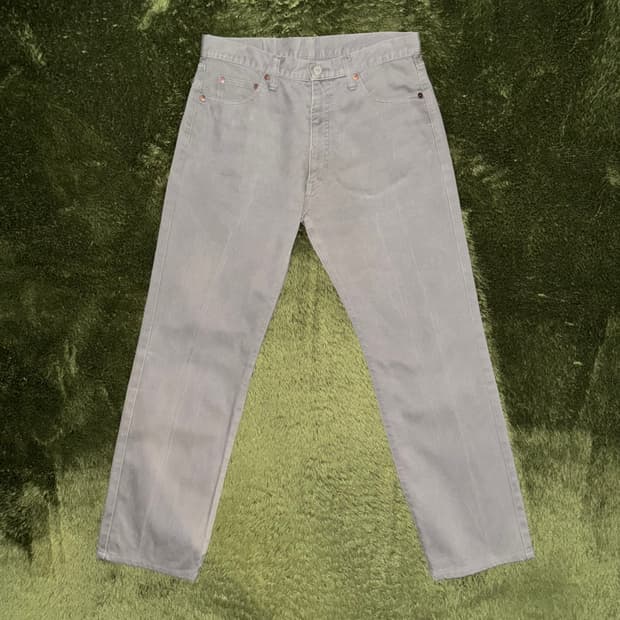 [W31/L34] BEAMS 빔즈 211 오리지널 데님 팬츠 그레이