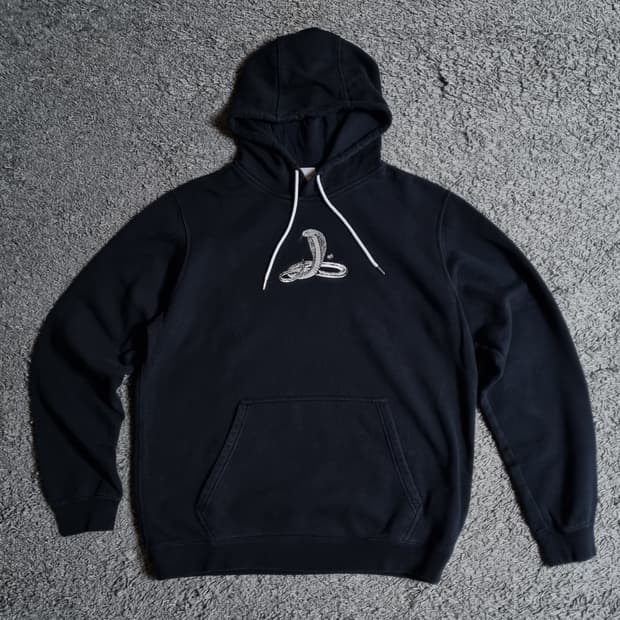 나이키 NRG 에어포스1 코브라 스네이크 후드 티셔츠 L 빈티지 뱀피 