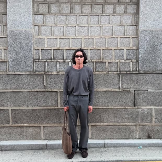 5) Mudule 머듈 스트라이프 슬랙스