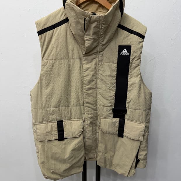 정품) 아디다스 남성 패딩조끼 XL