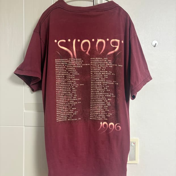 90s Giant by Tultex 밴드 티셔츠