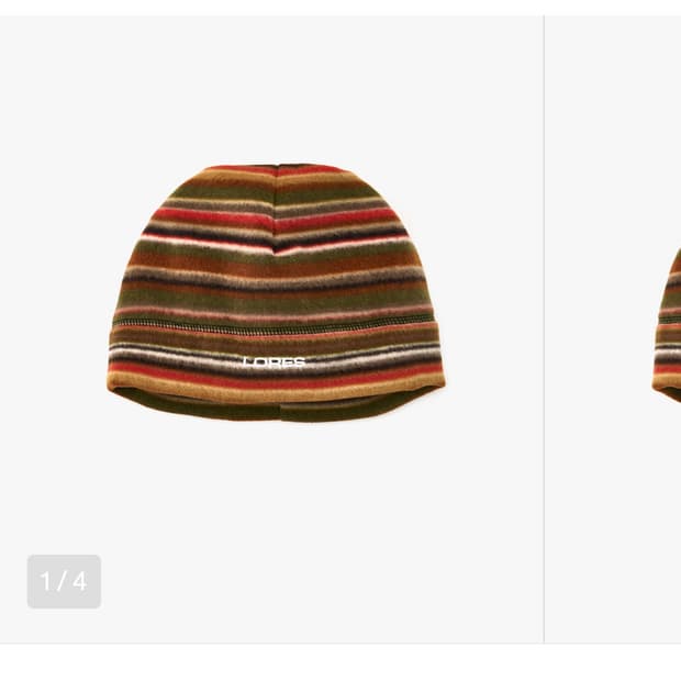 로어즈 스트라이프 비니 구매!!!