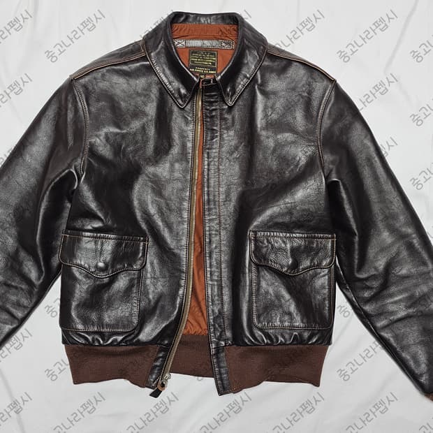 최종할인!! 마스터필름 A-2 러프웨어 가죽자켓