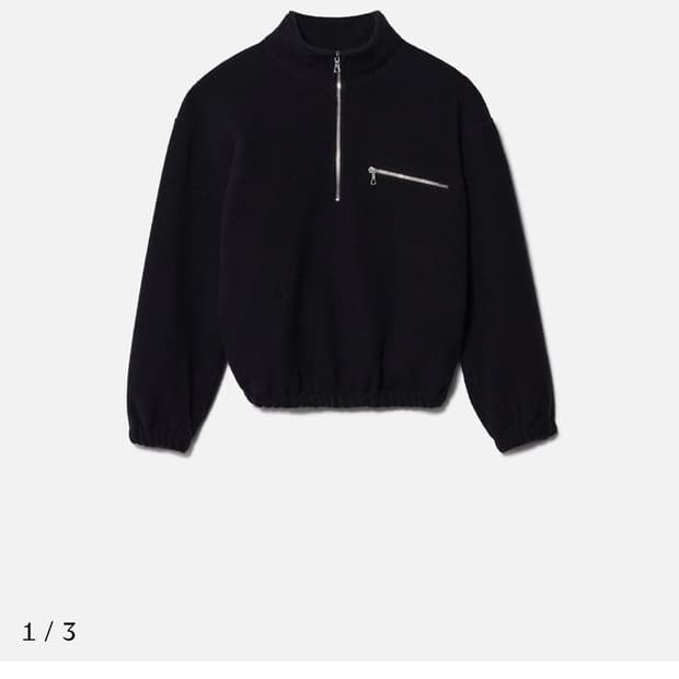 [공홈구매, 새상품] Rier 리에르 플리스 블랙 L