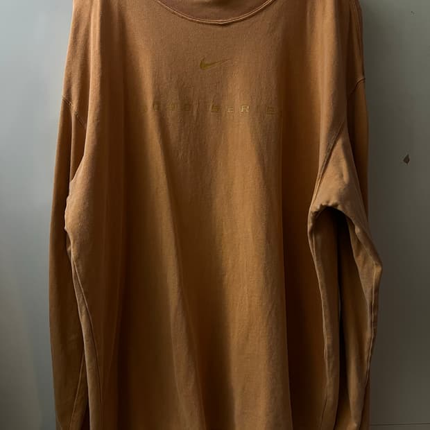 나이키 NOCTA 롱슬리브 오렌지 L