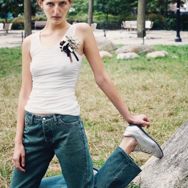Paloma wool Green Crowd Jeans