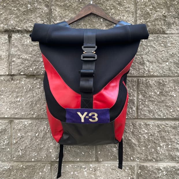 [OS] Y3 요지 야마모토 black/red 백팩