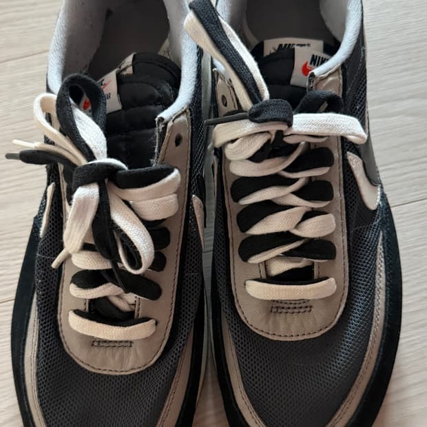 나이키 사카이 ld와플 블랙 280