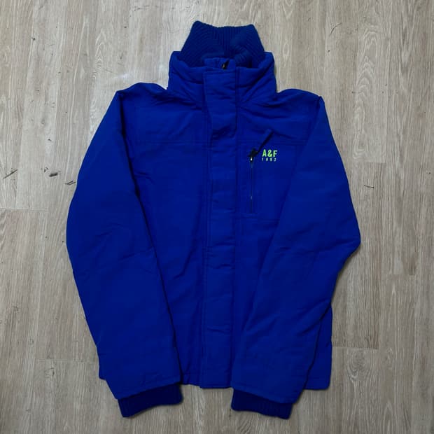 아베크롬비 하이브리드 니트넥 바람막이 자켓 M/95 