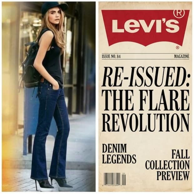 허리28/리바이스 부츠컷 스판팬츠