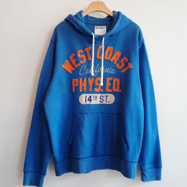 OLD NAVY 올드네이비 레터링 패치 맨투맨 