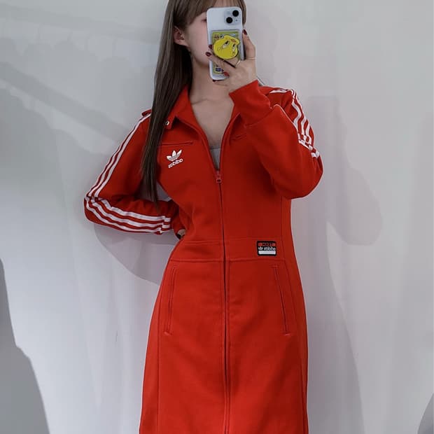 아디다스 유로파 투웨이 후드 원피스