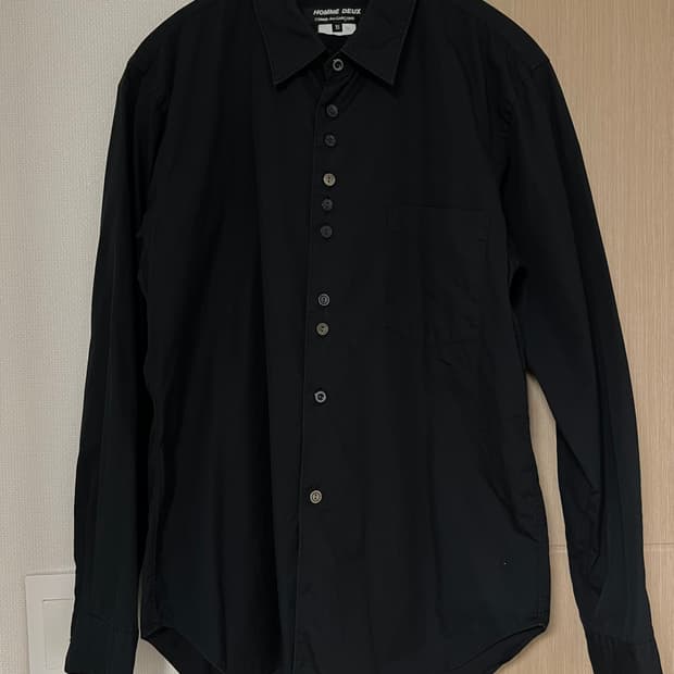 꼼데가르송 옴므 듀스 멀티버튼 셔츠