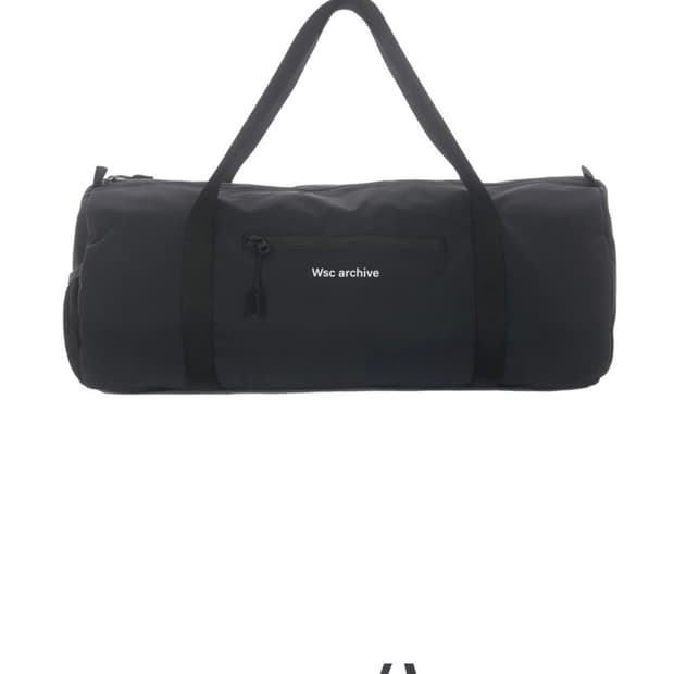 wsc아카이브 Essential barrel bag 001