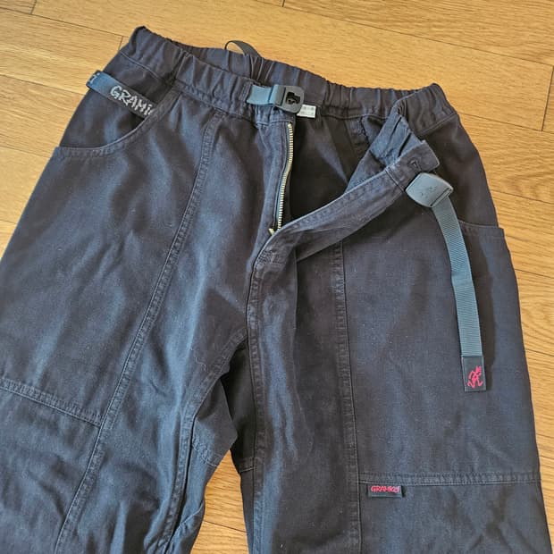 그라미치 블랙 asia m 가젯팬츠 아메카지 클라이밍 등산 일상