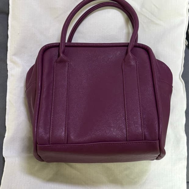 여밈 미니 박스 백