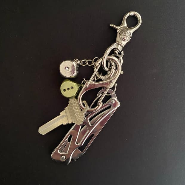 빈티지 다이스 키링