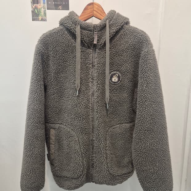 스노우피크 뽀글이 후드집업  100
사이즈