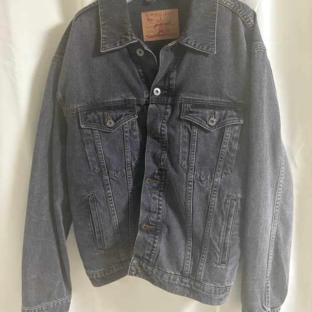 와이프로젝트 와이어 데님자켓