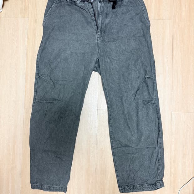 XLARGE 그레이 데님 팬츠