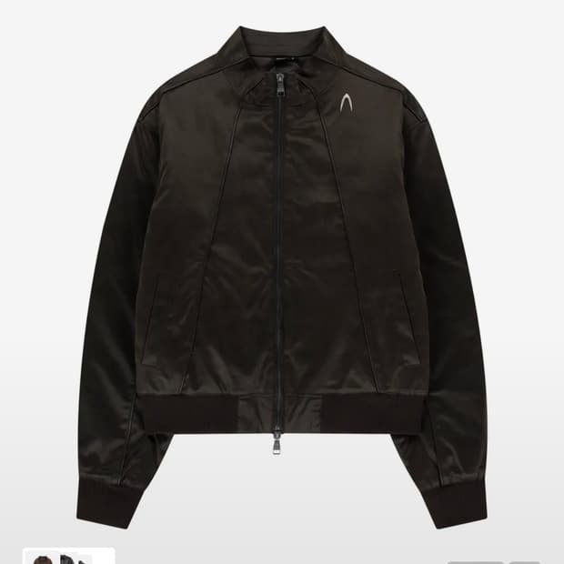 아캄 파이핑 레더 블루종 브라운