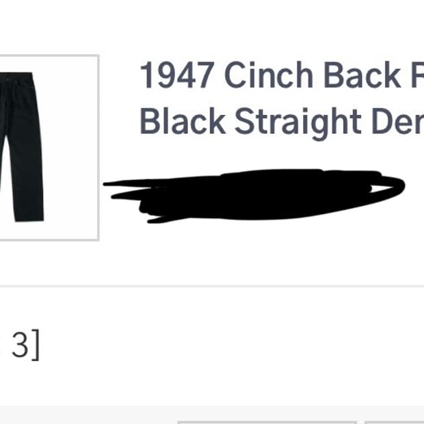 3 htae 1947 Cinch back raven black