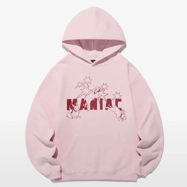 (새상품) 나이스고스트클럽 후드 MANIAC RABBITS HOODIE