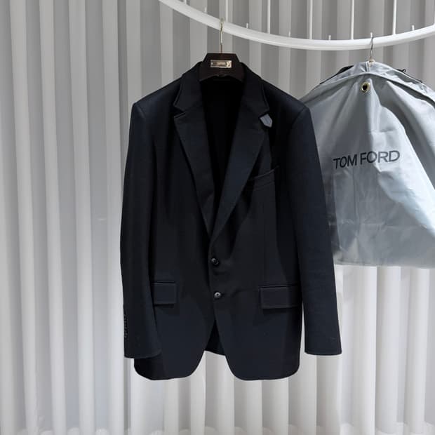 (A+/56) / 톰포드 오코너 울 수트자켓 블레이저 블랙